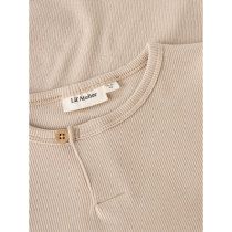 LIL ATELIER Bluse Lago Oxford Tan